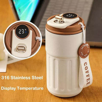 COFFEE MUG HOT&COOL FLASK | TEMPERATURE DESPLAY