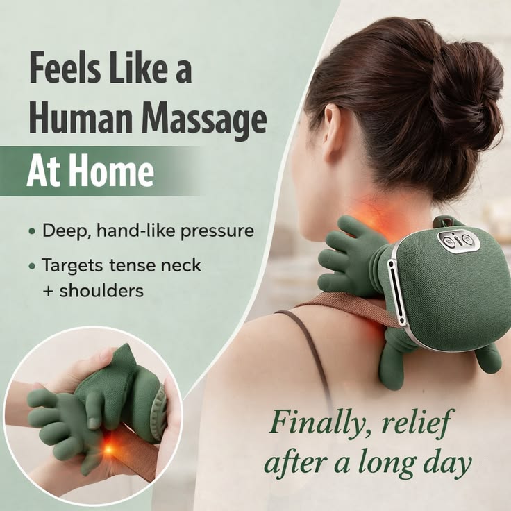ELECTRIC MASSAGER NECK SHOLDER HEAD MASSAGER
