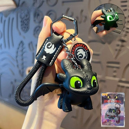 NIGHT FURY DRAGON KEYCHAIN |