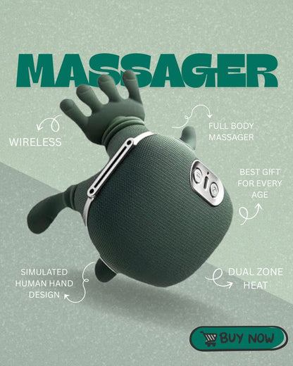 ELECTRIC MASSAGER NECK SHOLDER HEAD MASSAGER
