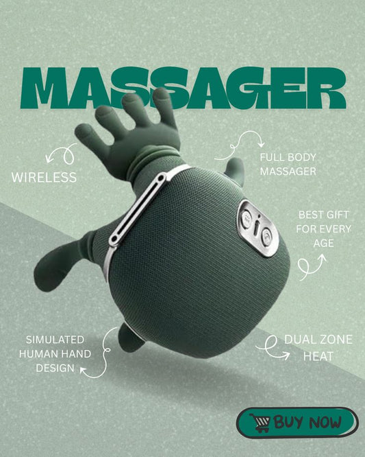 ELECTRIC MASSAGER NECK SHOLDER HEAD MASSAGER