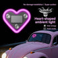 HEART SHAPE CAR LIGHT