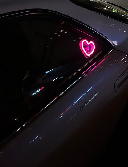 HEART SHAPE CAR LIGHT