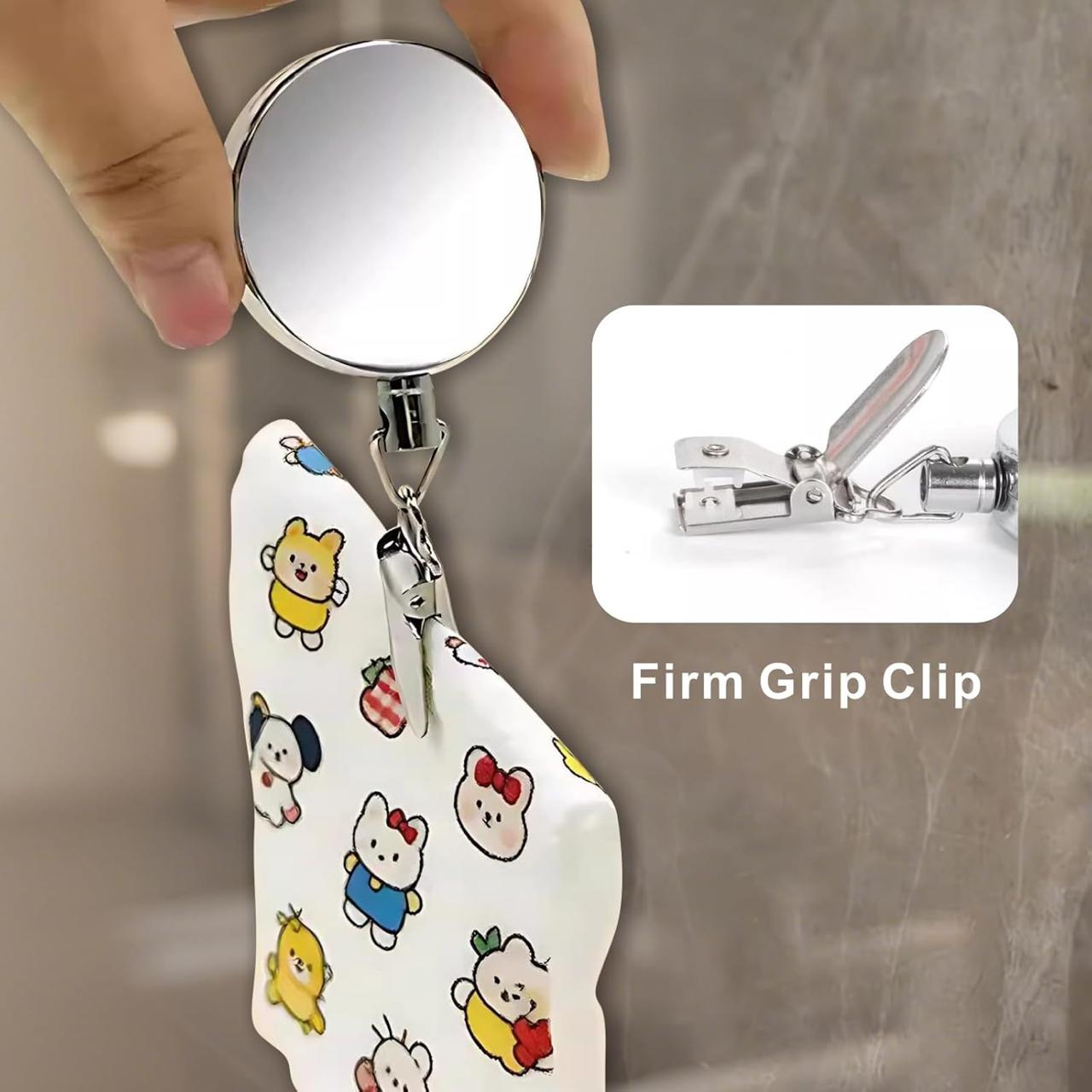 RETRACTABLE DISH TOWEL HOLDER CLIP