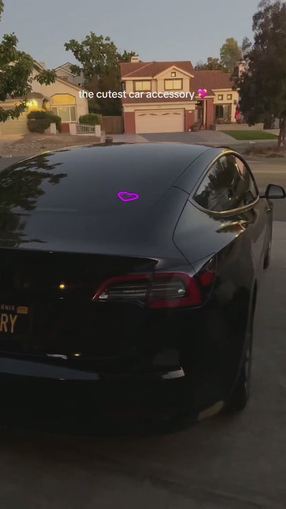 HEART SHAPE CAR LIGHT
