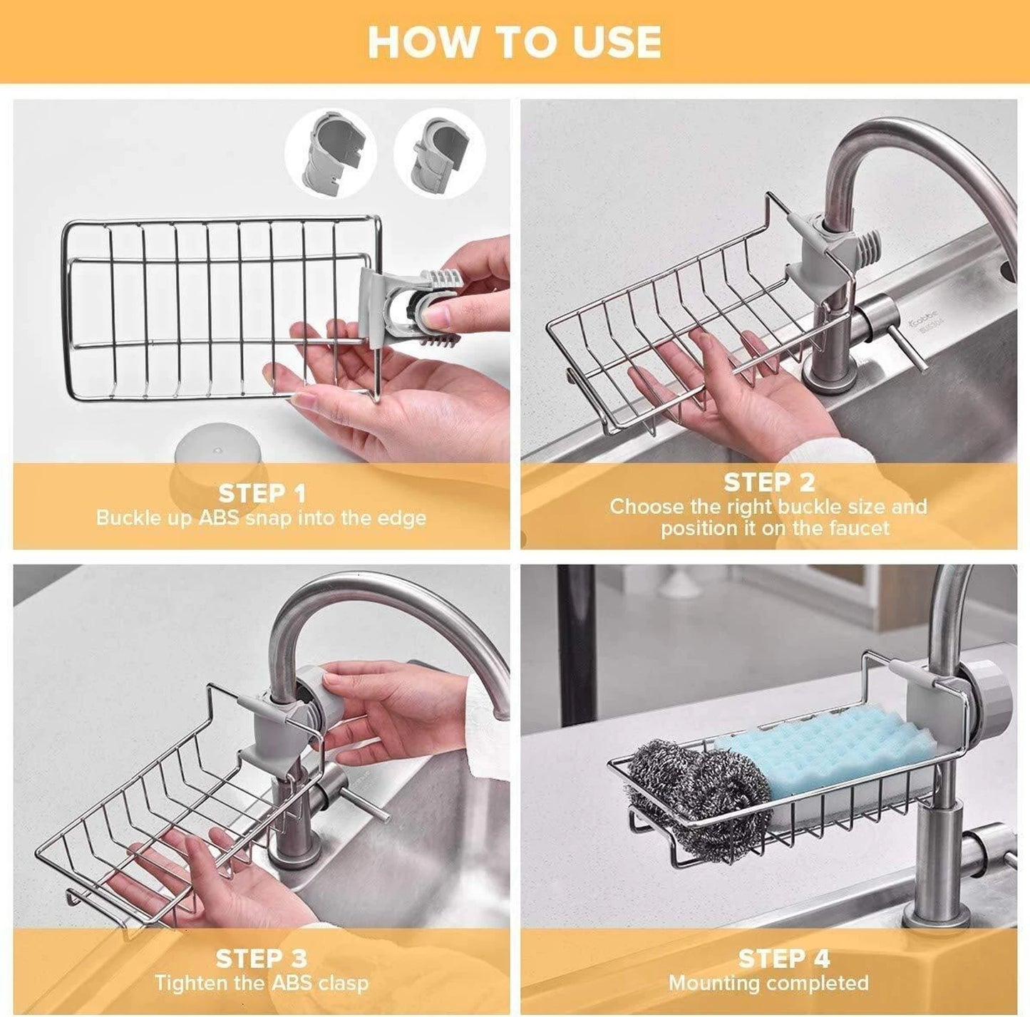 KITCHEN SINK ACCESSORIES HOLDER